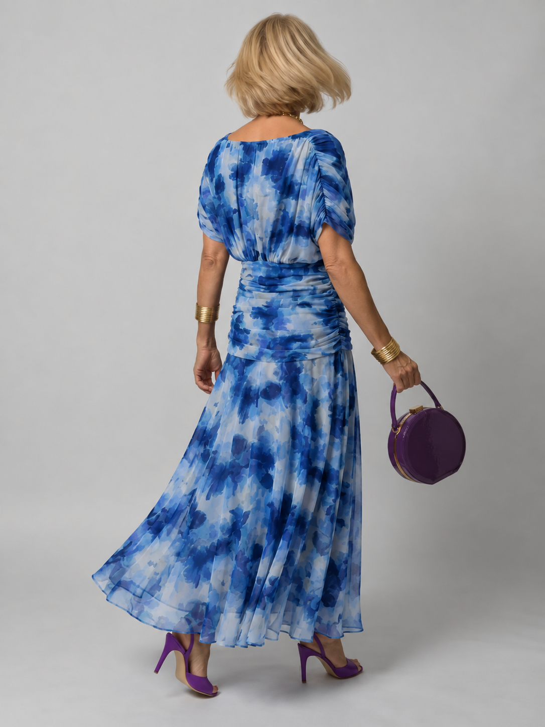 Ophelia | Off-Shoulder Midi Dress