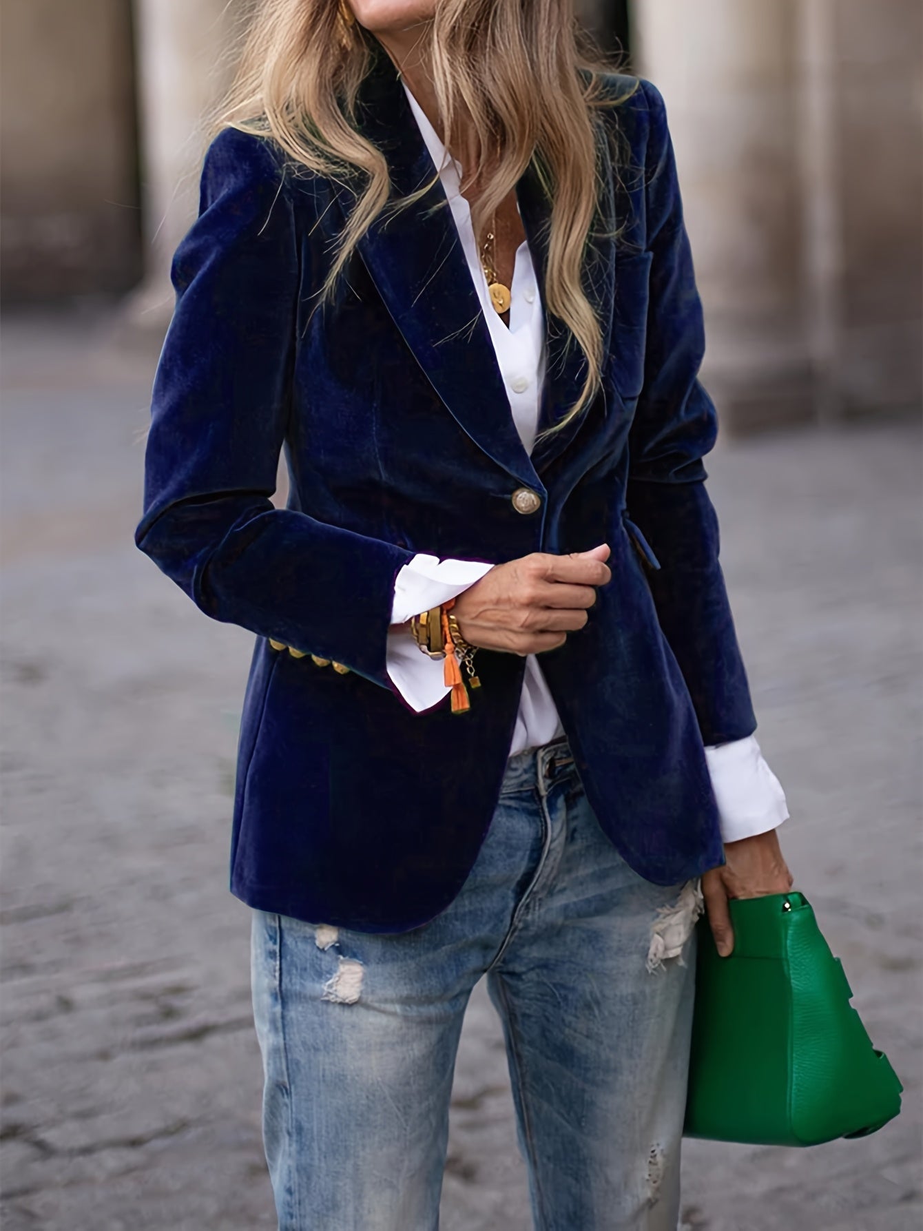 MARNIE™ | Tailored velvet blazer