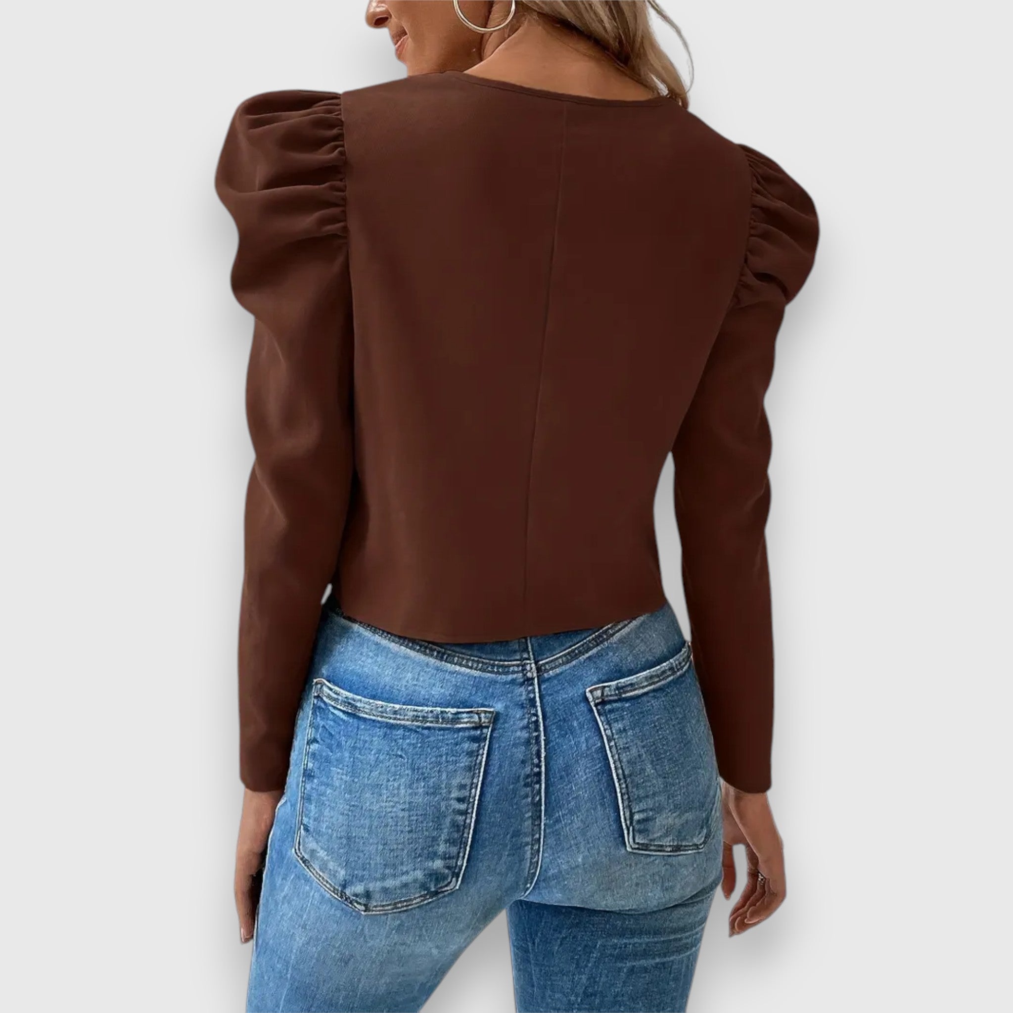 Léa | Women's puff-sleeved jacket