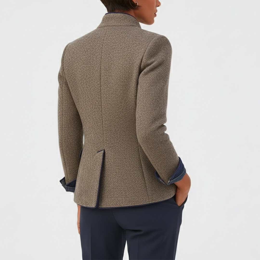 Vivienne | Women's Classic Wool Blend Blazer Limited Edition