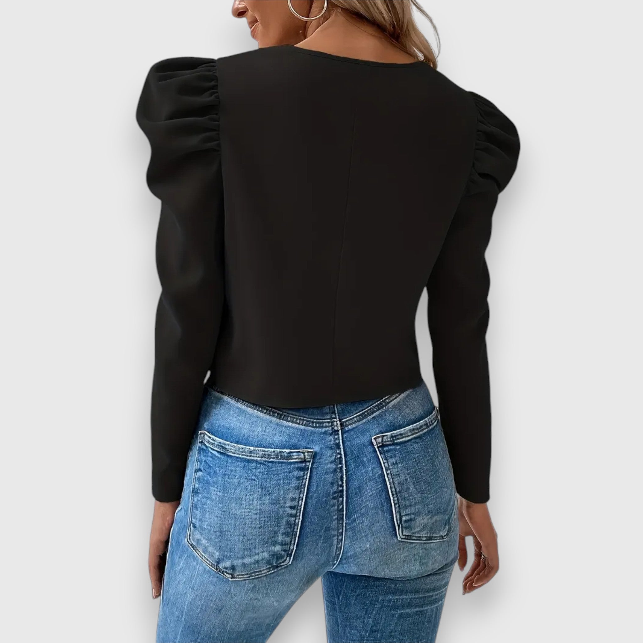 Léa | Women's puff-sleeved jacket