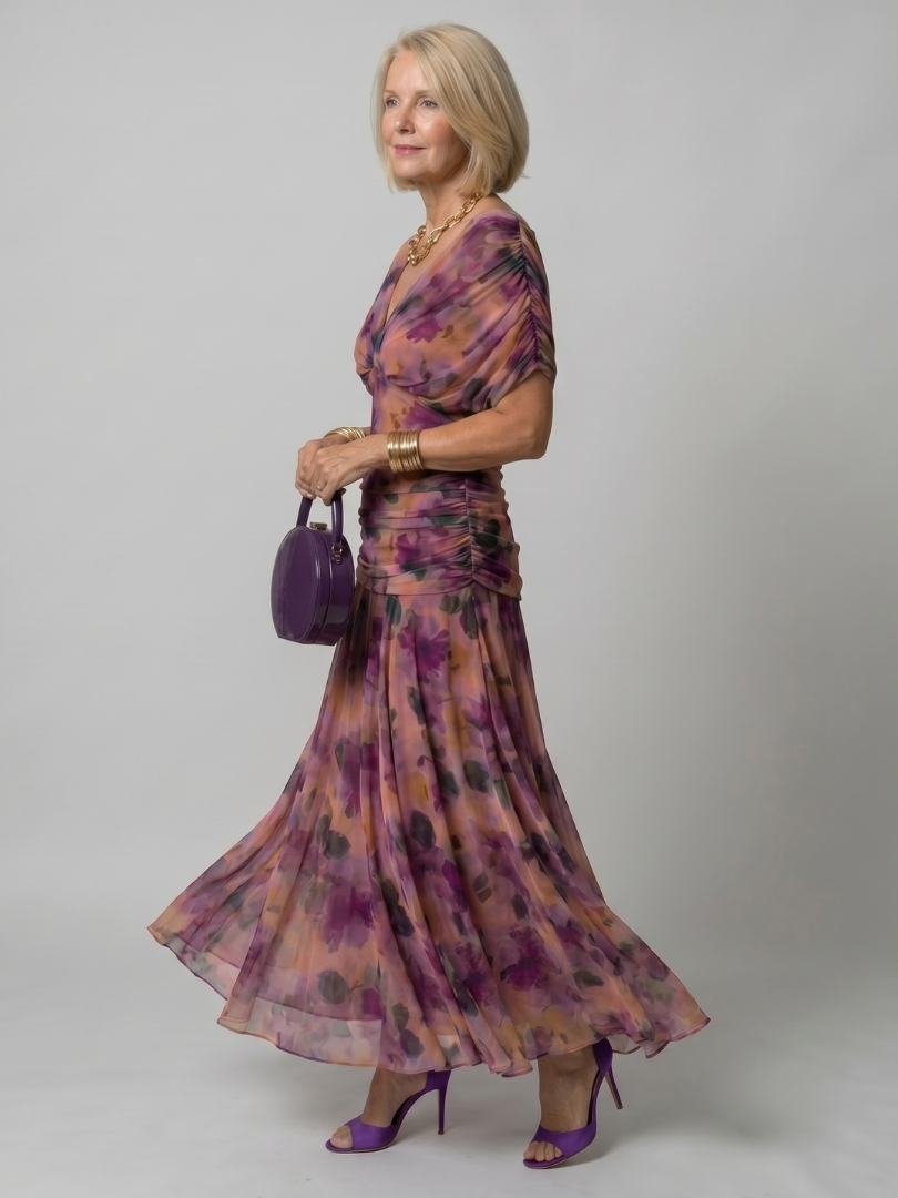 Ophelia | Off-Shoulder Midi Dress