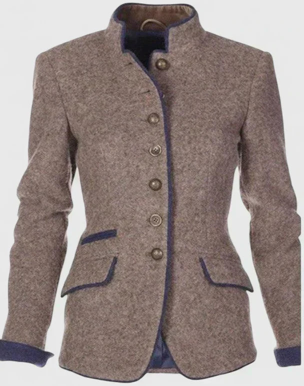 Vivienne | Women's Classic Wool Blend Blazer Limited Edition