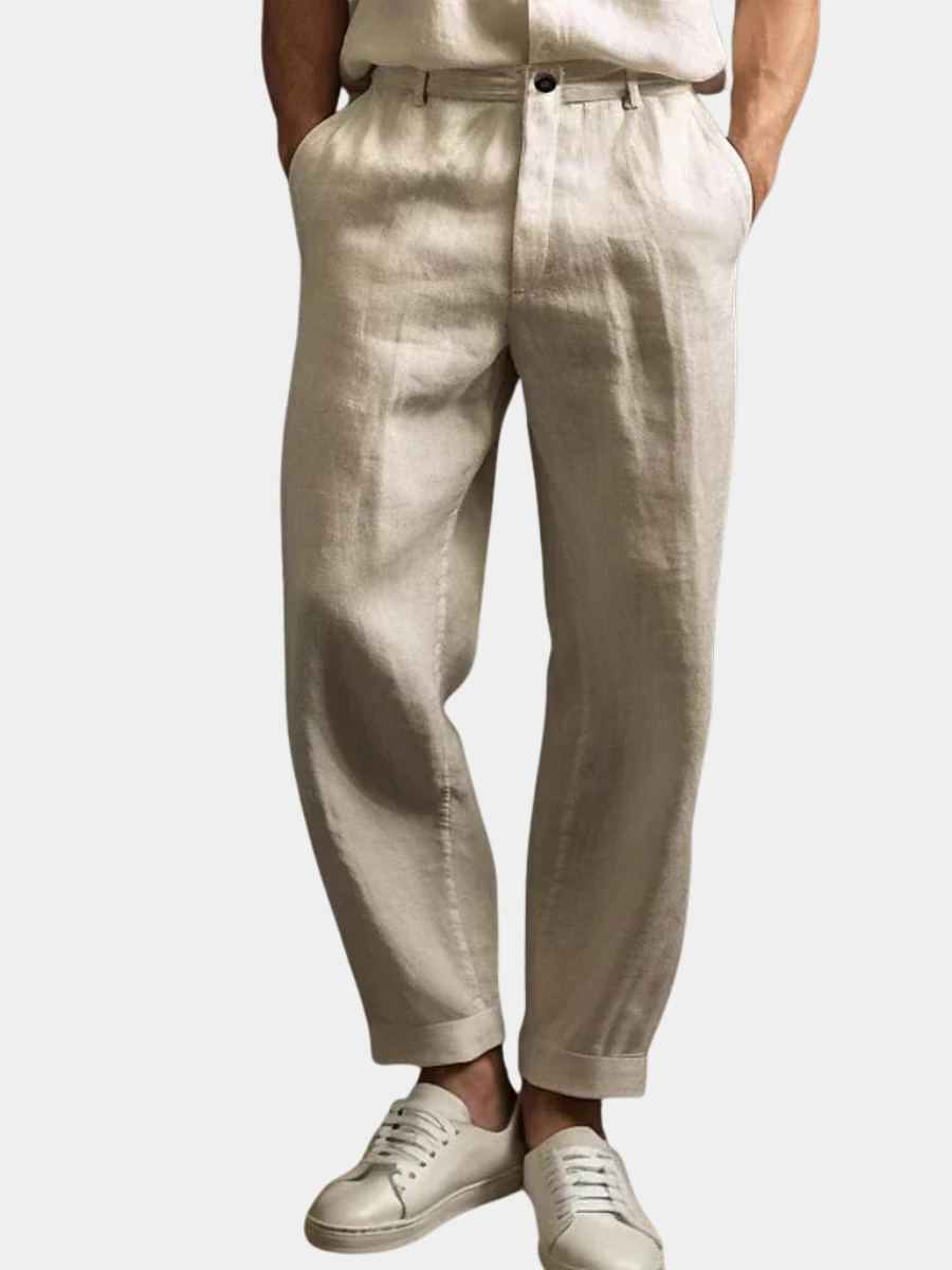 Yorick - Breathable Linen Drawstring Pants