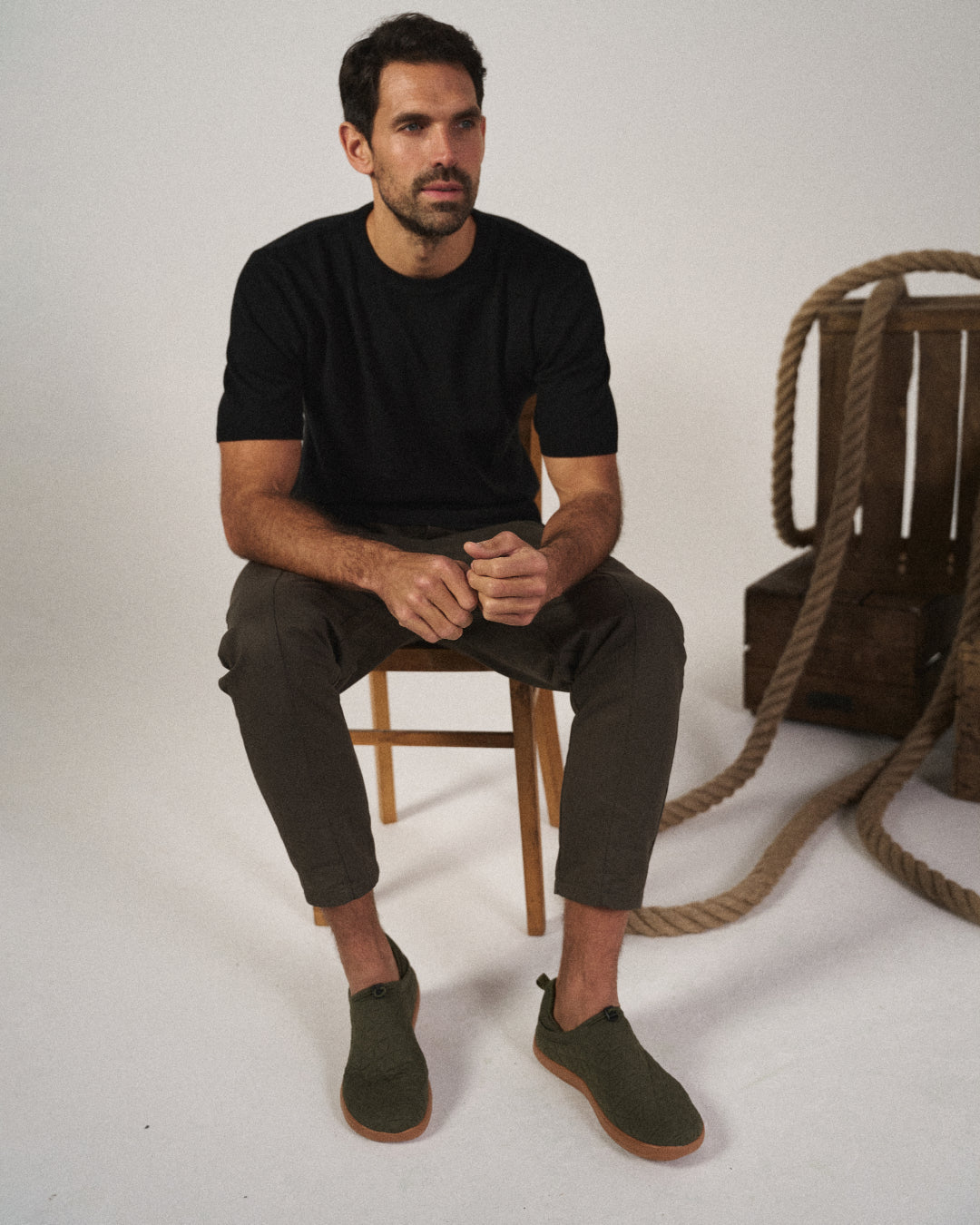 Neryth - Soft-Touch Tapered Joggers