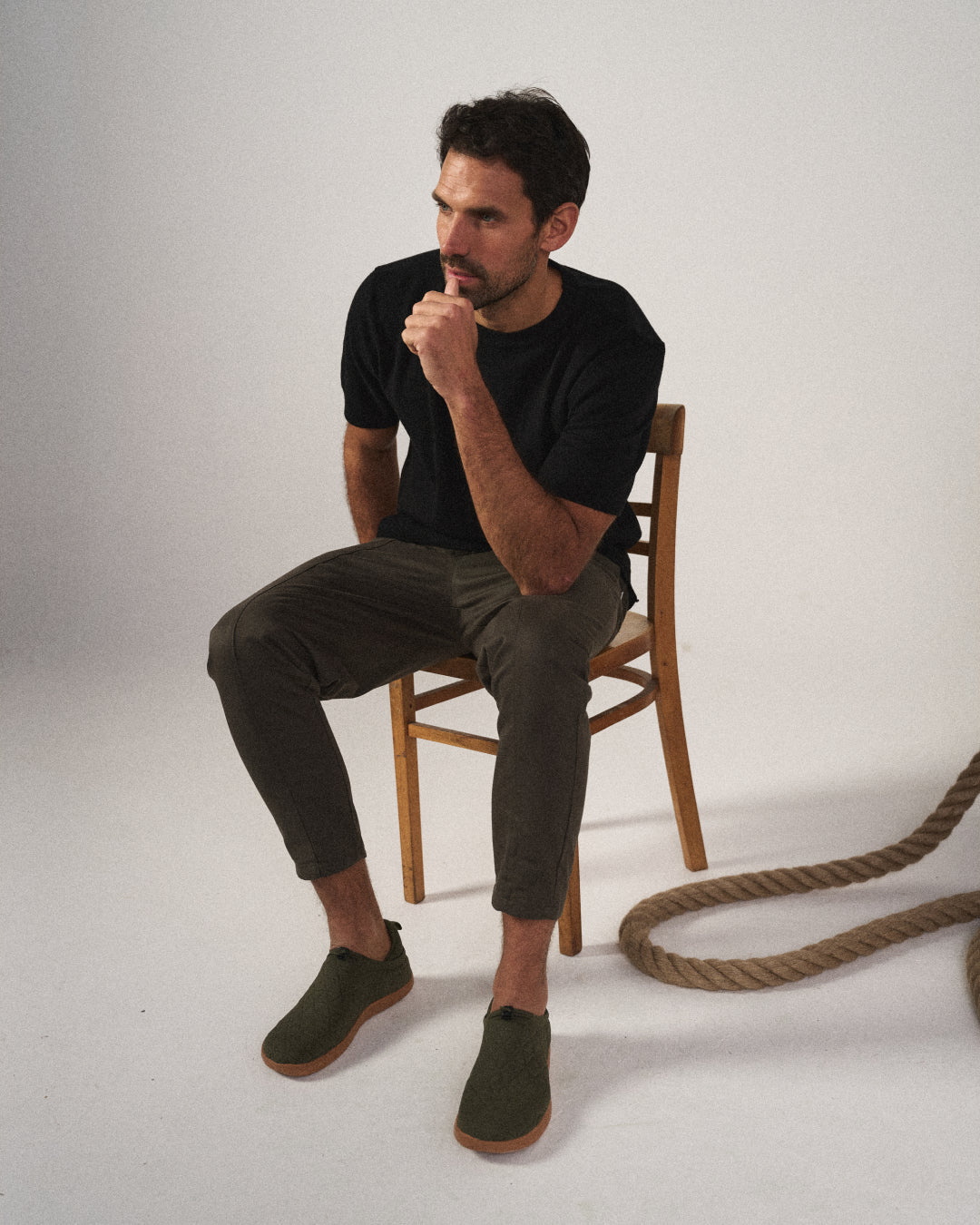 Neryth - Soft-Touch Tapered Joggers