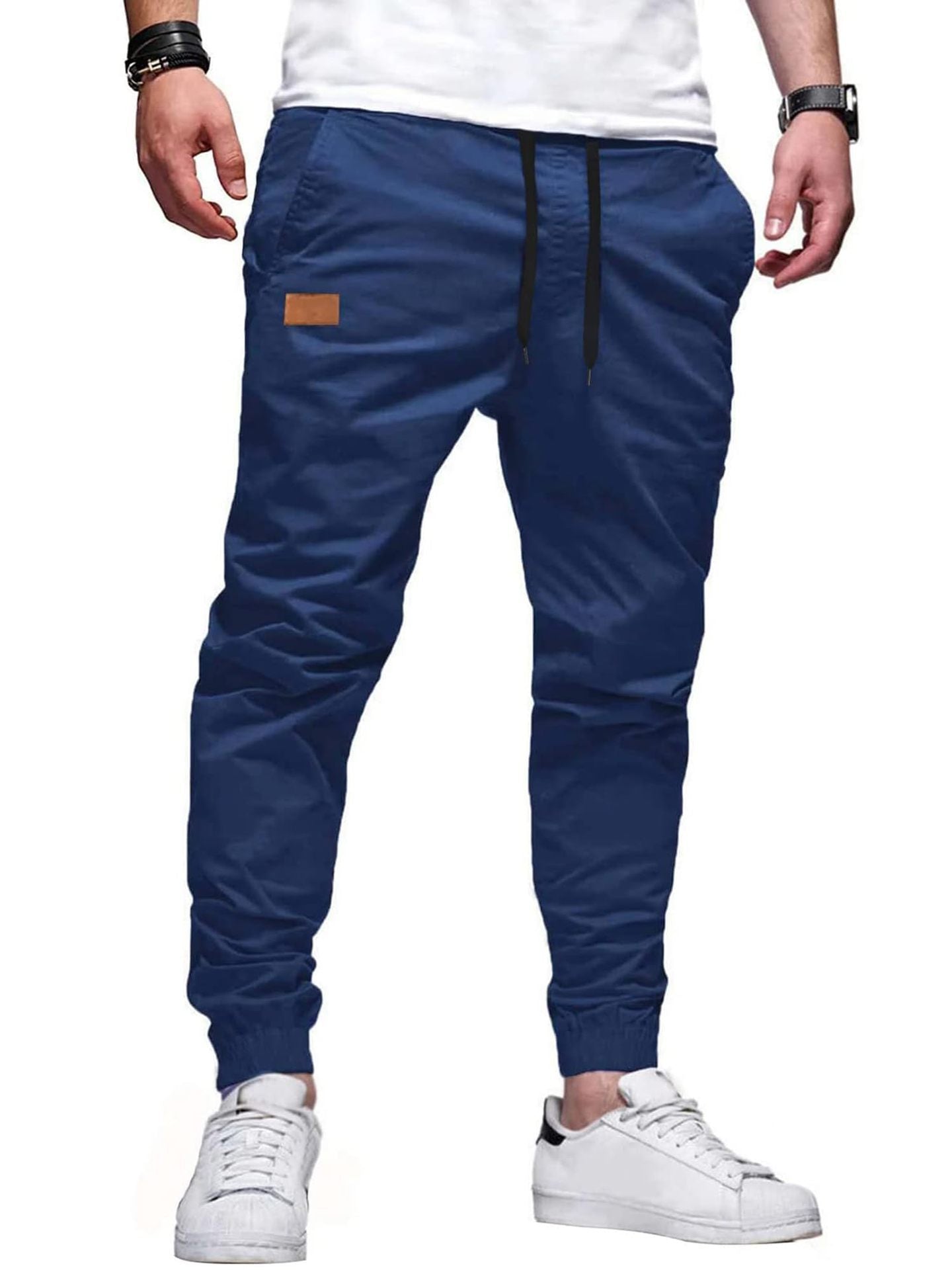 Xavier - Drawstring Tapered Jogger Trousers