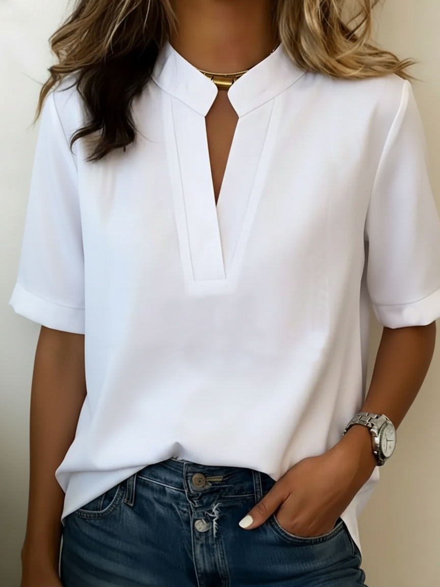 Margaux | Chique blouse met V-hals