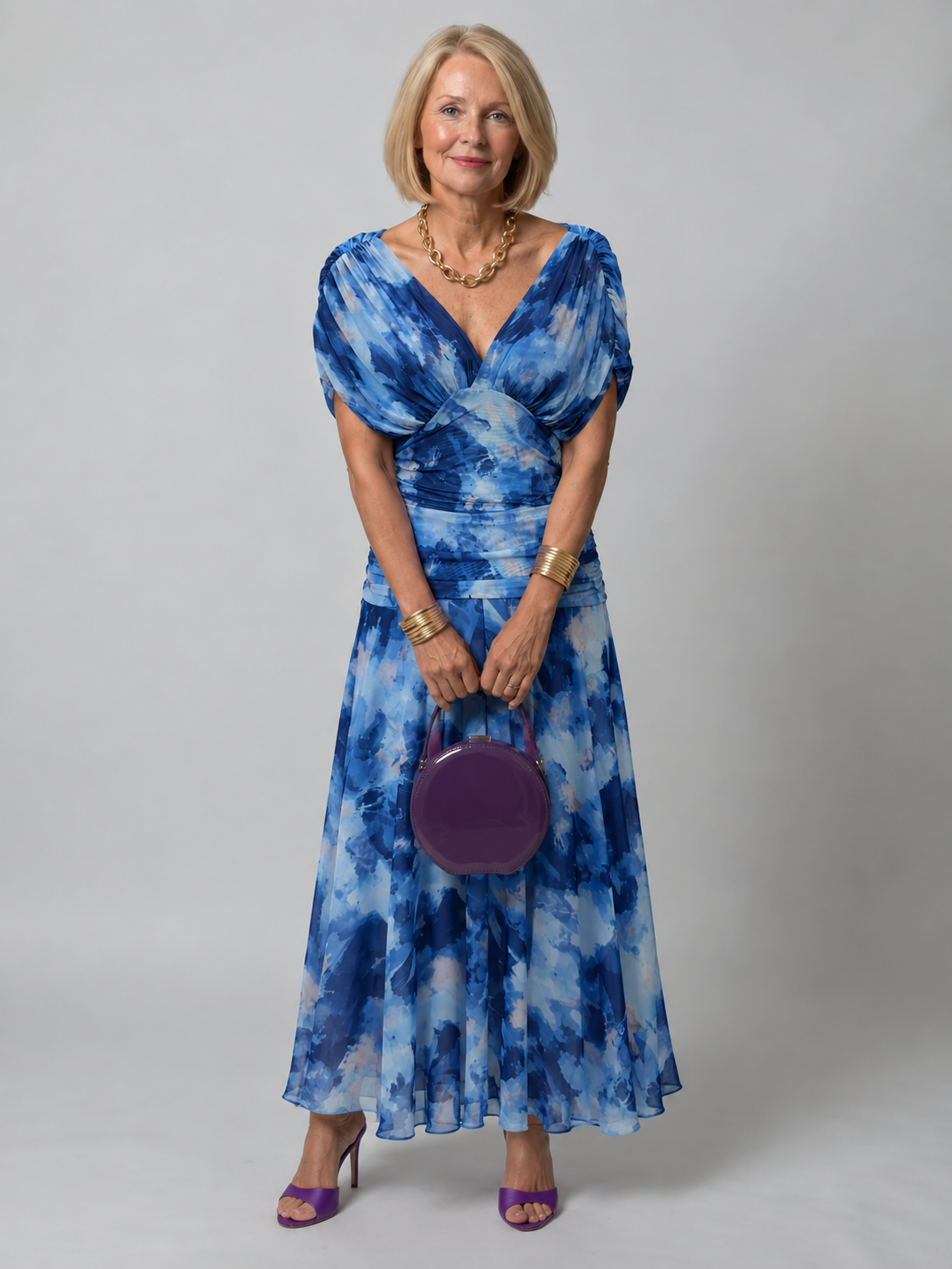 Ophelia | Off-Shoulder Midi Dress