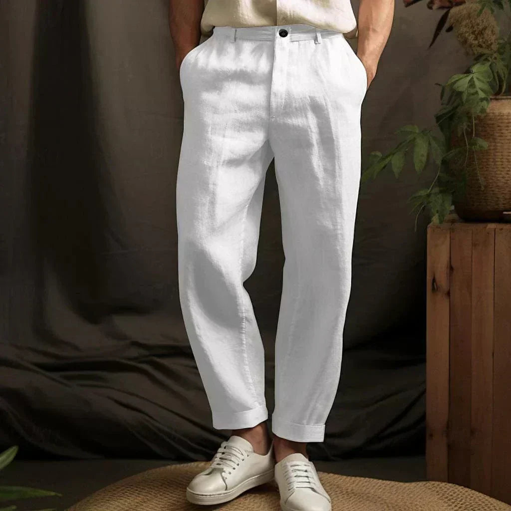 Yorick - Breathable Linen Drawstring Pants